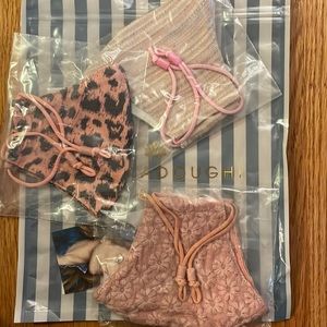 Set of 3 brand new Lele Sadoughi Face Masks.